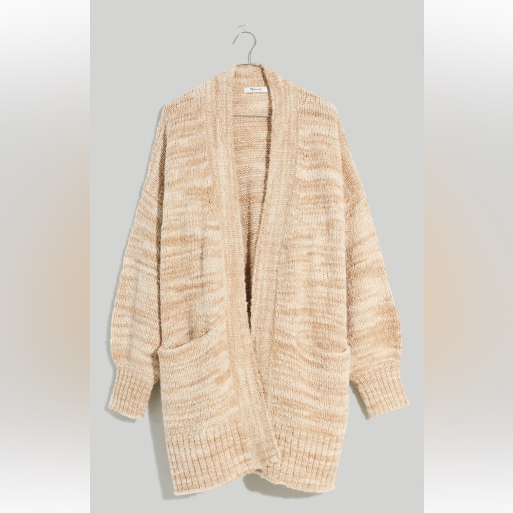 Madewell Space-Dyed Long Cardigan Sweater - Picture 2 of 4